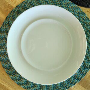 Spal Porcelanas Luz Rim Dinner Plate 11" Portugal